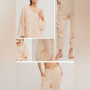 Free People Day Off lounge set NWT each piece sold separately for $78 each
